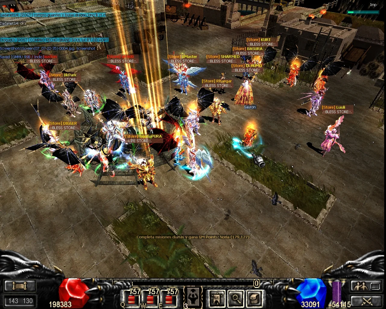 MU Online 99B Server Argentina MuGM Cl sico PvP Activo 2026