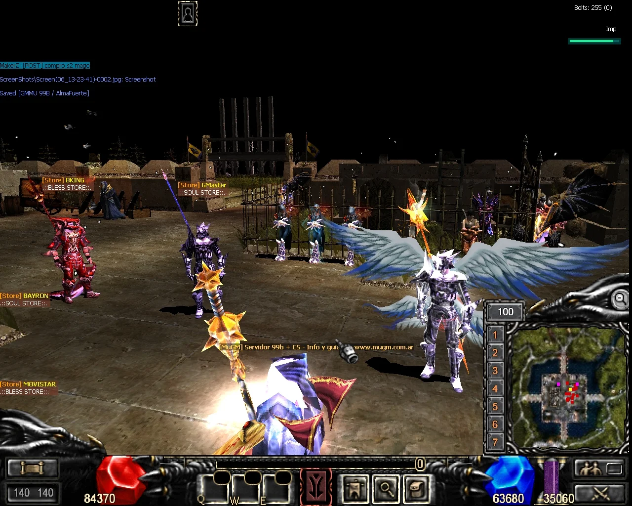 MU Online 99B Server Argentina MuGM Cl sico PvP Activo 2026