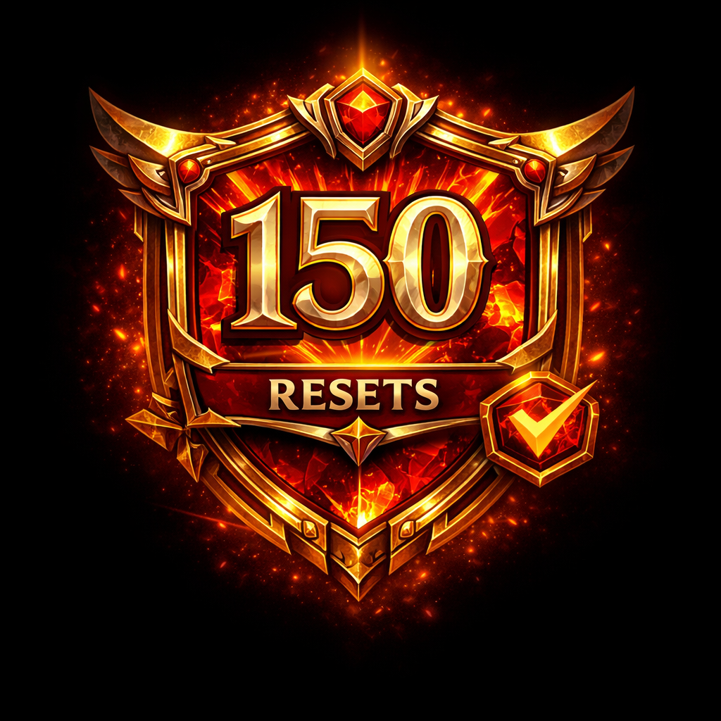 Misión 150 resets