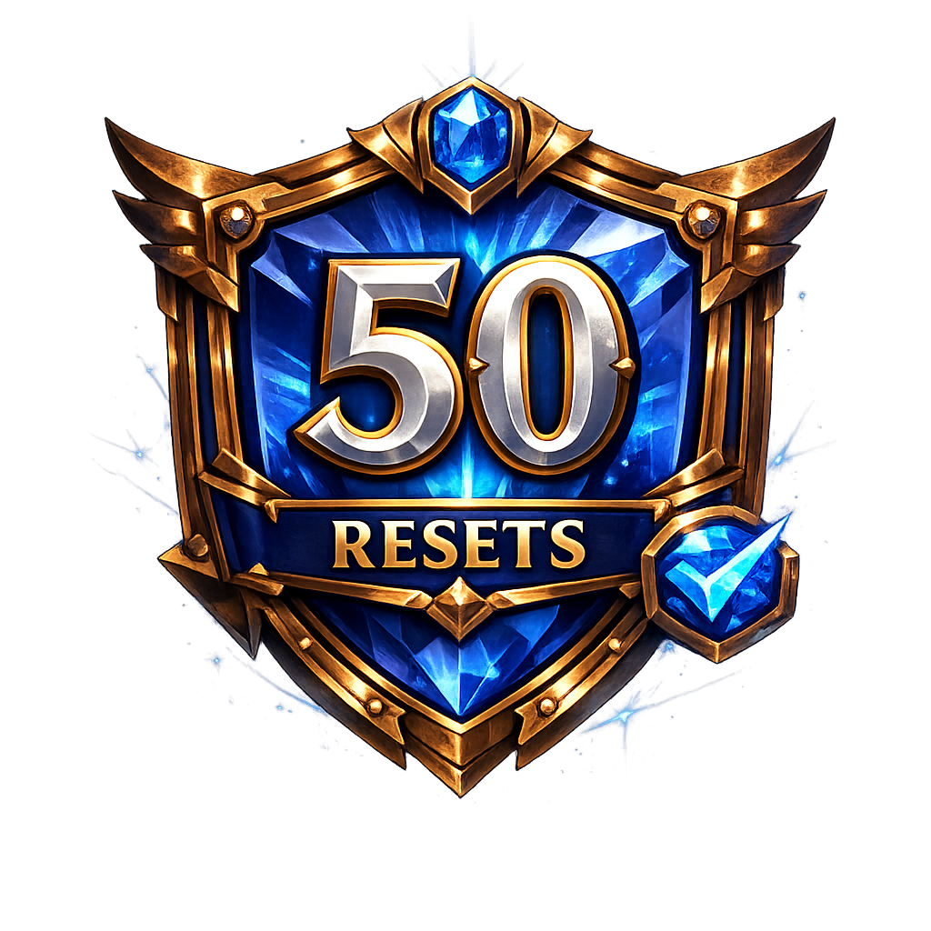 Misión 50 resets